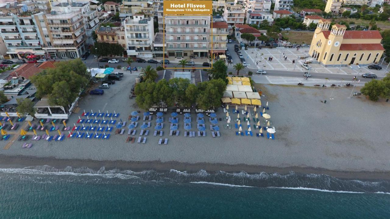 Hotel Flisvos Kalamáta Kültér fotó